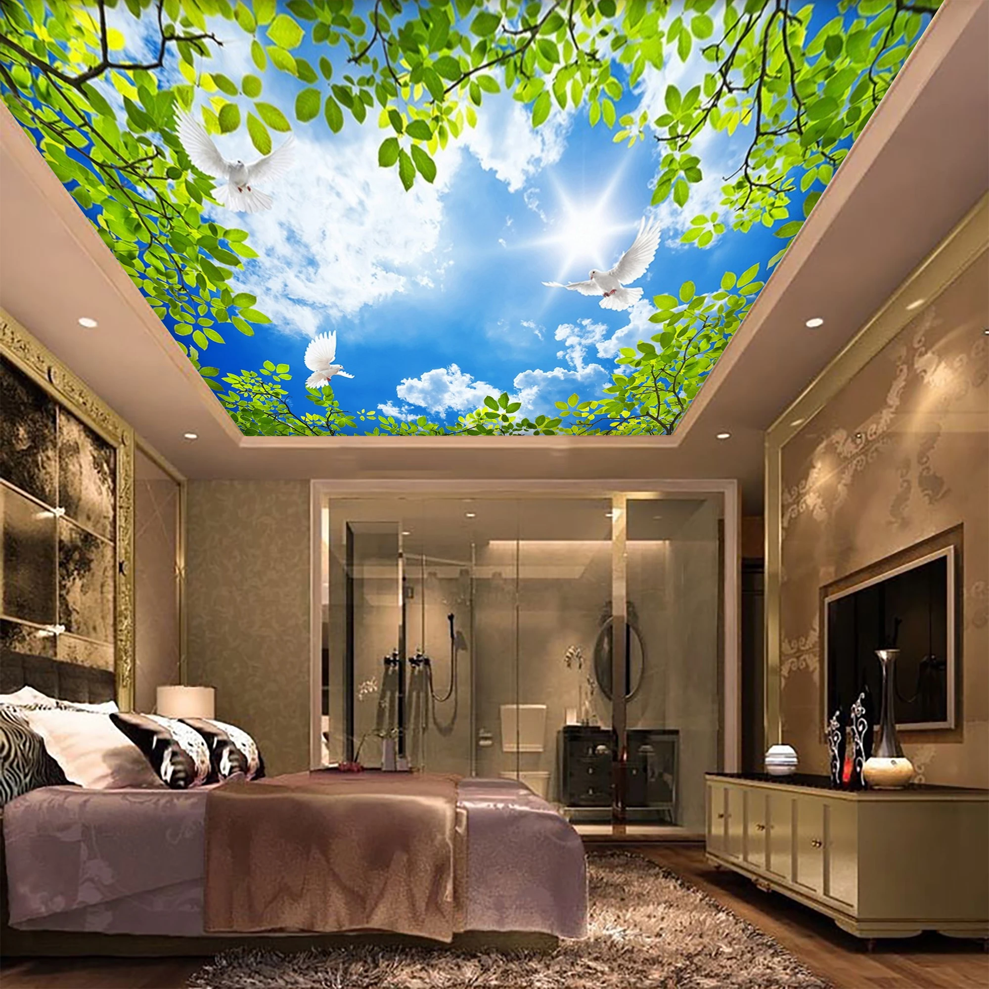 Lợi ích Kinh Doanh Khi Sử Dụng Trần Xuyên Sáng Trong Khacnhà Hàng, Showroom, Spa…