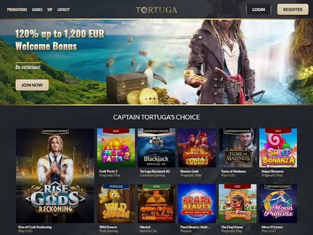 Bonus du casino TORTUGA